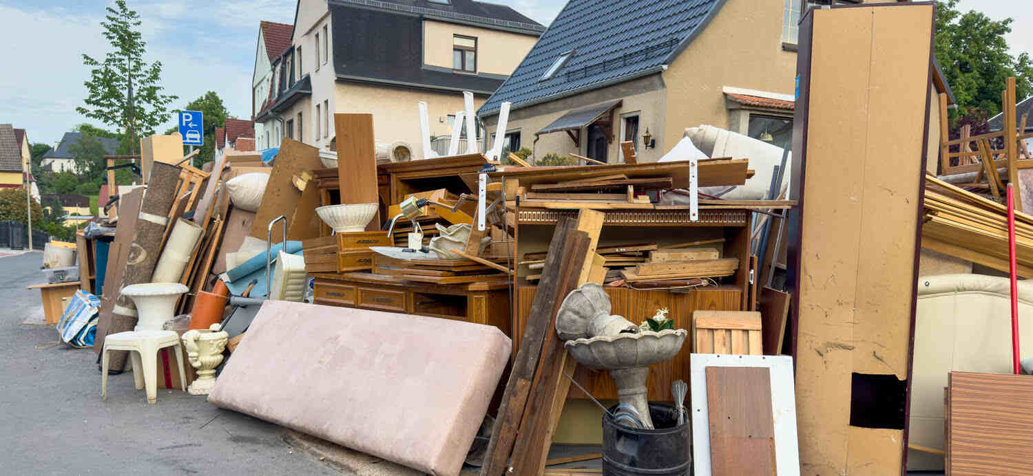 Sperrmüll nach Entrümpelung